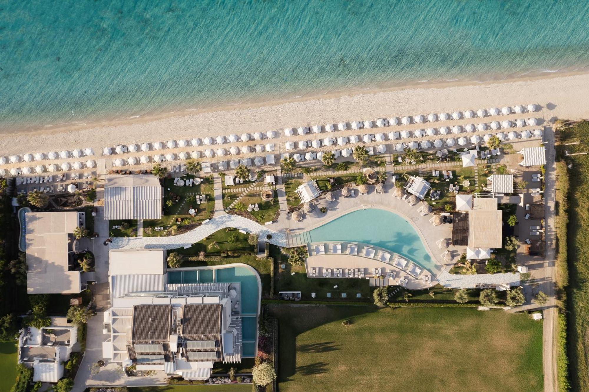 Blue Carpet Luxury Suites Pefkochori Exterior foto